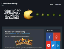 Tablet Screenshot of gourmetgaming.co.uk